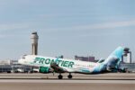 Flames Erupt Under Frontier Plane After Hard Landing in Vegas