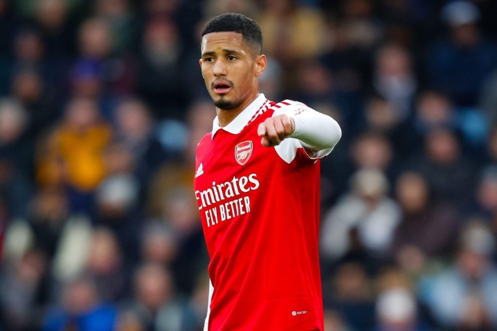 William Saliba Misses Arsenal vs Liverpool After First-Ever Red Card