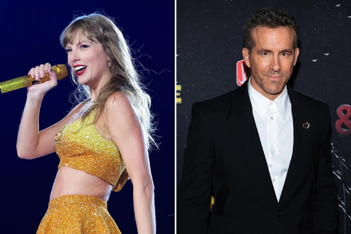 Taylor Swift Rocks New Orleans, with Blake Lively and Ryan Reynolds there