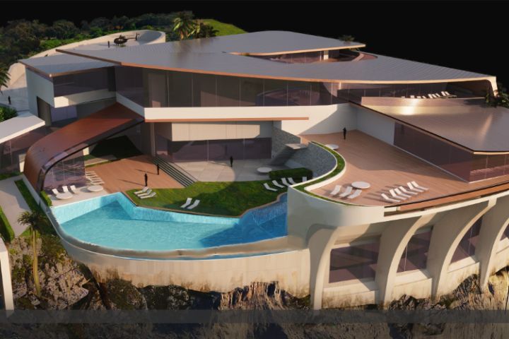 Tony Stark's Mansion. The Ultimate CGI Fantasy Home