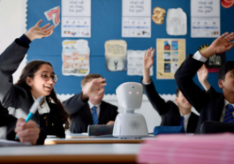 Robot Assists Sick Children in Attending School Remotely