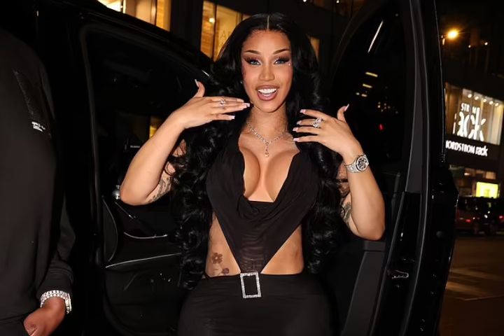 Cardi B Twerks in Mini Dress for 32nd Birthday Bash Following Offset Split