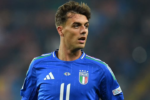 The son of Paolo Maldini Daniel plays his first game for Italy against Israel