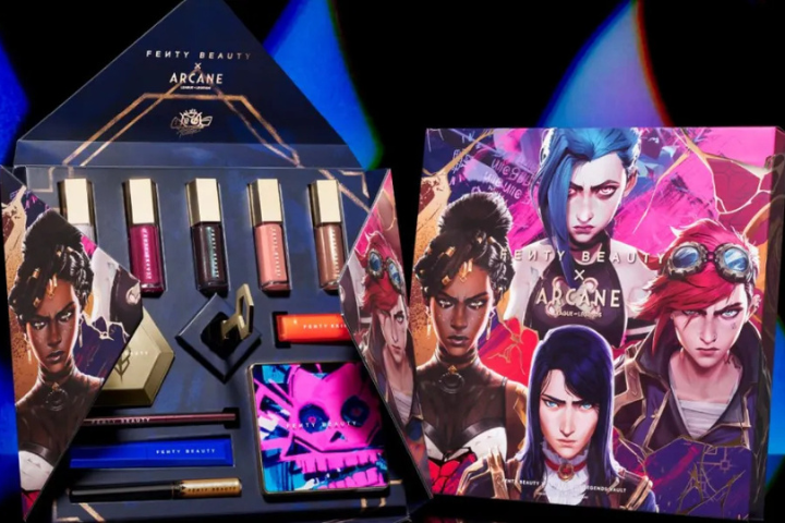 Riot Games and Fenty Beauty Release Limited Arcane Makeup Collection