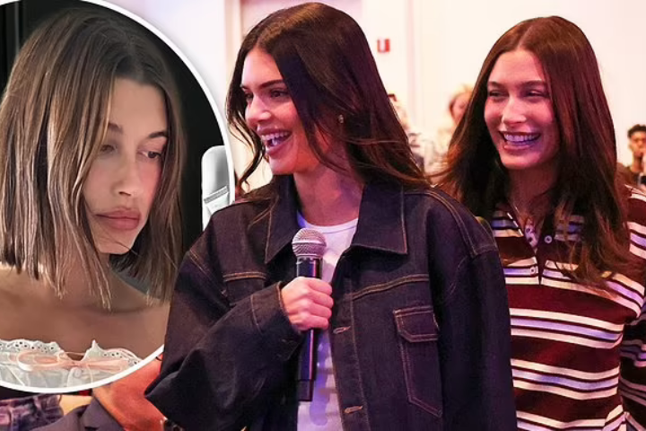 Hailey Bieber Jack Blues Concert Cinnamon Roll Confetti