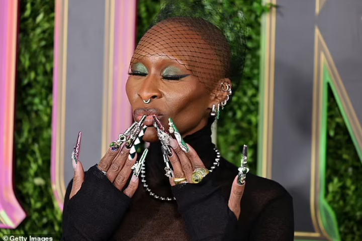 Cynthia Erivo Explains How She Manages Long Nails