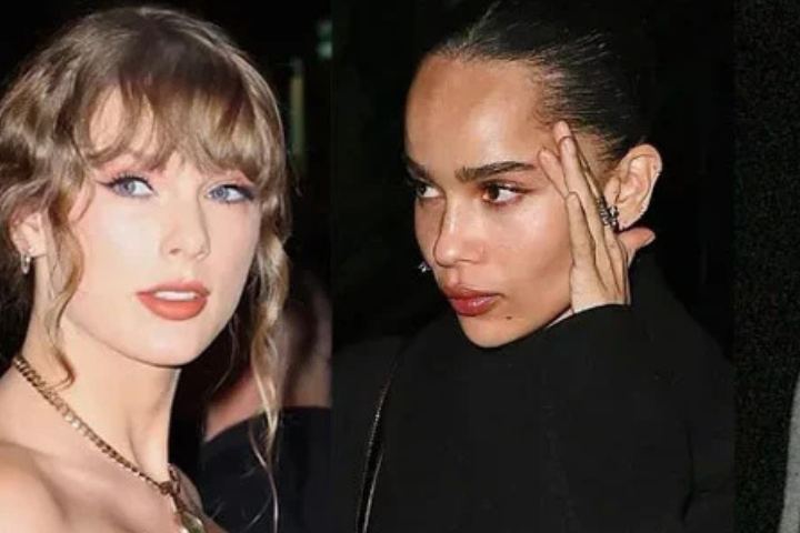 Taylor Swift and Zoë Kravitz Dine in NYC with Jerrod Carmichael