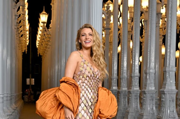 Blake Lively Honors Baz Luhrmann at LACMA Gala
