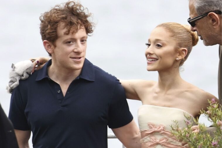 Ariana Grande and Ethan Slater Make Red Carpet Debut for Wicked