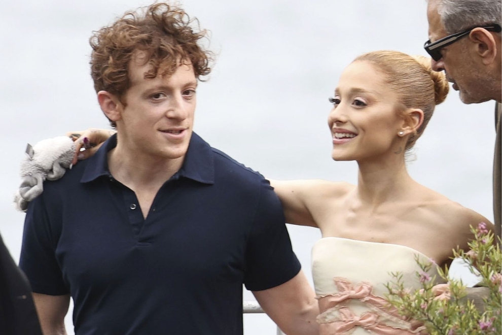 Ariana Grande and Ethan Slater Make Red Carpet Debut for Wicked