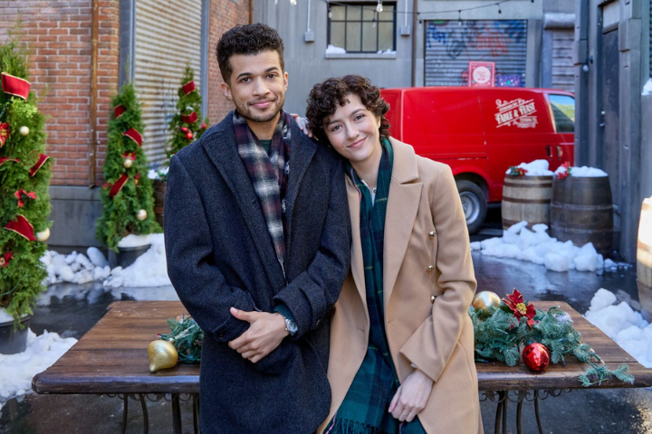 Jordan Fisher loves Hallmark holidays family and fun