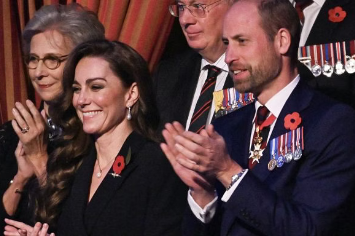 Princess Kate Joins Royal Family for Remembrance Weekend