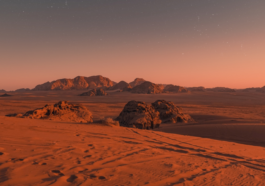 Meteorite Grain Indicates Hot Water Existed on Mars