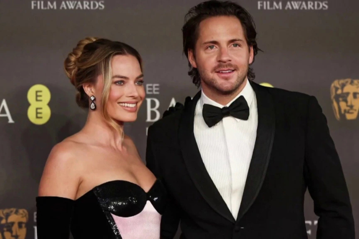Margot Robbie Tom Ackerley welcome baby after love story
