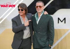 Brad Pitt & Tom Cruise Reunite at F1 Premiere
